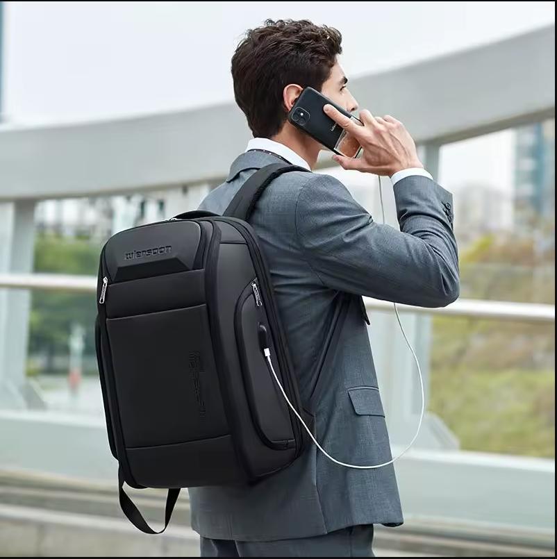 Sac à dos de travail et de voyage de 35 L – Compartiment PC 15,6" – Port USB – Serrure antivol